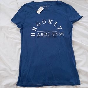aeropostale blue t-shirt top